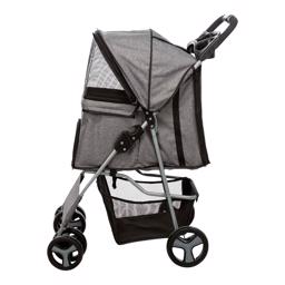 Trixie Buggy Klapvogn Til Hvalpen Eller Senior Hunden Max 15kg Grå